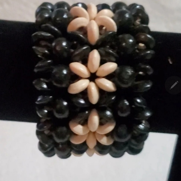 Handmade Jewelry - Handmade Wooden Beaded Bracelet. New